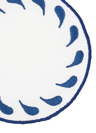 Detail View - Click To Enlarge - AQUAZZURA - Jaipur Porcelain Coaster — Set Of 4