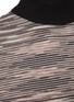  - MISSONI - Mock Neck Space Dye Thin Knit Top