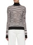 Main View - Click To Enlarge - MISSONI - Mock Neck Space Dye Thin Knit Top