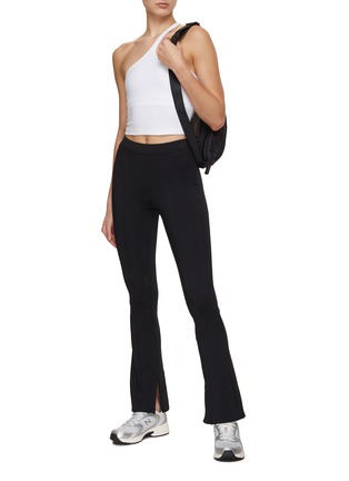 Figure View - Click To Enlarge - ALO YOGA - Zip It Flare Legging