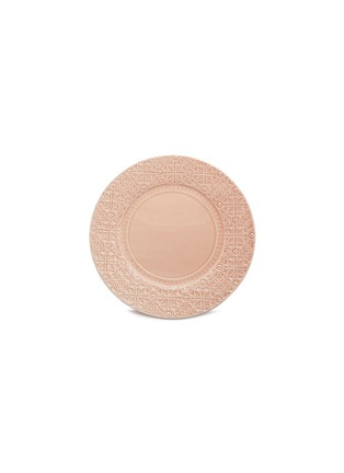 Main View - Click To Enlarge - BORDALLO PINHEIRO - Rua Nova Charger Plate — Pink