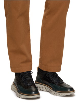 Figure View - Click To Enlarge - COLE HAAN - 5.ZERØGRAND Wingtip Oxford Shoes