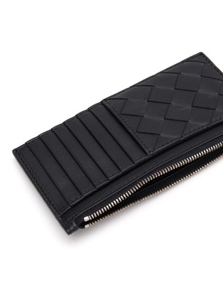 Detail View - Click To Enlarge - BOTTEGA VENETA - Intrecciato 15 Long Leather Zipped Card Case