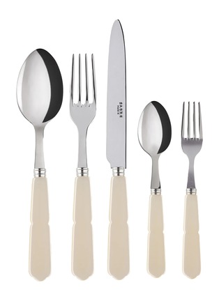 Main View - Click To Enlarge - SABRE - Gustave Pearl Cutlery Set — Set Of 30