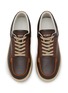Detail View - Click To Enlarge - J.M. WESTON - On Top Lace Up Sneakers