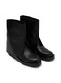 Detail View - Click To Enlarge - PEDDER RED - Melinda Fold Over Leather Ankle Boots