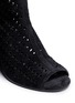 Detail View - Click To Enlarge - ASH - 'Flash' lightning bolt perforated suede ankle boots