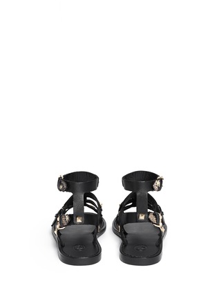 Back View - Click To Enlarge - ASH - 'Morocco' pyramid stud gladiator sandals