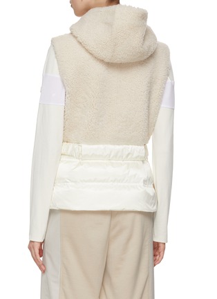 Back View - Click To Enlarge - BOGNER - Lambskin Belted Down Vest