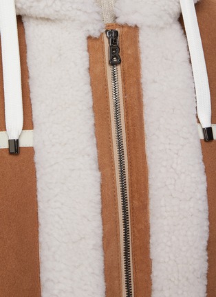  - BOGNER - Contrast Lambskin Hood Vest
