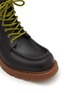 Detail View - Click To Enlarge - BOTTEGA VENETA - Haddock Lace-Up Leather Ankle Boots