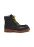 Main View - Click To Enlarge - BOTTEGA VENETA - Haddock Lace-Up Leather Ankle Boots