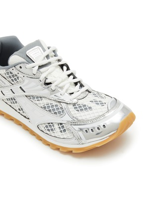 Detail View - Click To Enlarge - BOTTEGA VENETA - Orbit Low Top Leather Men's Sneakers