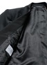  - - - Satin peak lapel wool-silk tuxedo blazer and waistcoat set