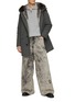 Figure View - Click To Enlarge - YVES SALOMON - Down Padded Parka Jacket With Removable Fur Trim & Lining