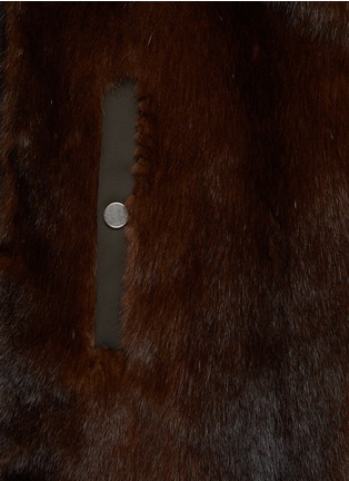  - YVES SALOMON - Down Padded Parka Jacket With Removable Lining
