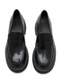 Detail View - Click To Enlarge - PEDDER RED - Emerson 40 Leather Platform Loafers