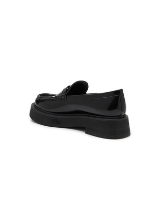  - PEDDER RED - Emerson 40 Leather Platform Loafers