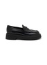 Main View - Click To Enlarge - PEDDER RED - Emerson 40 Leather Platform Loafers