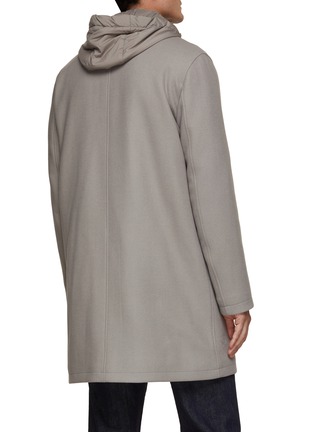 Back View - Click To Enlarge - HERNO - Detachable Hood Coat