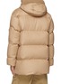 Back View - Click To Enlarge - HERNO - Hooded Cashmere Silk Blend Down Puffer Parka
