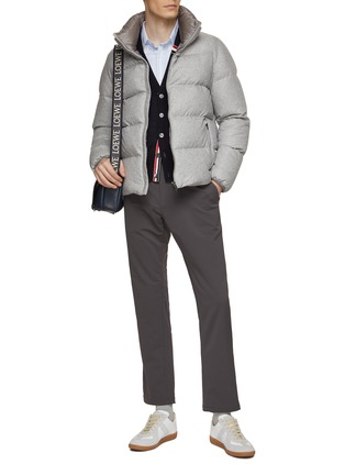 Figure View - Click To Enlarge - HERNO - High Neck Puffer Bomber Jacket