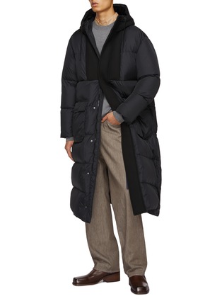 Figure View - Click To Enlarge - HERNO - Polartech Down Puffer Hooded Parka