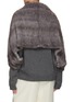Back View - Click To Enlarge - SYMÉTRIE - Mink Knit Cape