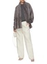 Figure View - Click To Enlarge - SYMÉTRIE - Mink Knit Cape