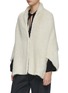 Front View - Click To Enlarge - SYMÉTRIE - Mink Fur Knit Cape