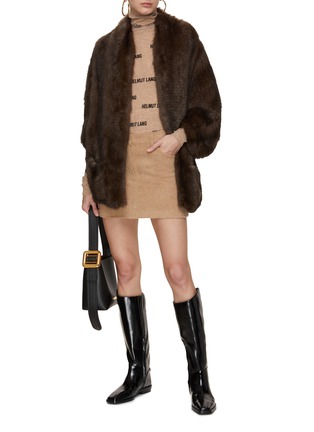 Figure View - Click To Enlarge - SYMÉTRIE - Russian Sable Knit Stole