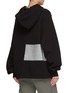 Back View - Click To Enlarge - RICK OWENS DRKSHDW - Logo Graphic Slit Front Hoodie