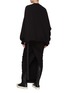 Back View - Click To Enlarge - RICK OWENS DRKSHDW - Printed Tab Detail Sweatshirt