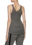 Back View - Click To Enlarge - RICK OWENS DRKSHDW - Ziggy Cotton Tank Top