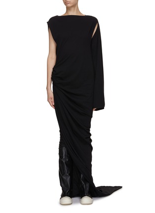 Main View - Click To Enlarge - RICK OWENS DRKSHDW - Edfu Cotton Maxi Dress