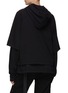 Back View - Click To Enlarge - RICK OWENS DRKSHDW - Hustler Hooded Jacket