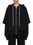 Main View - Click To Enlarge - RICK OWENS DRKSHDW - Hustler Hooded Jacket