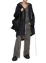 Figure View - Click To Enlarge - RICK OWENS DRKSHDW - Classic Hooded Long Parka