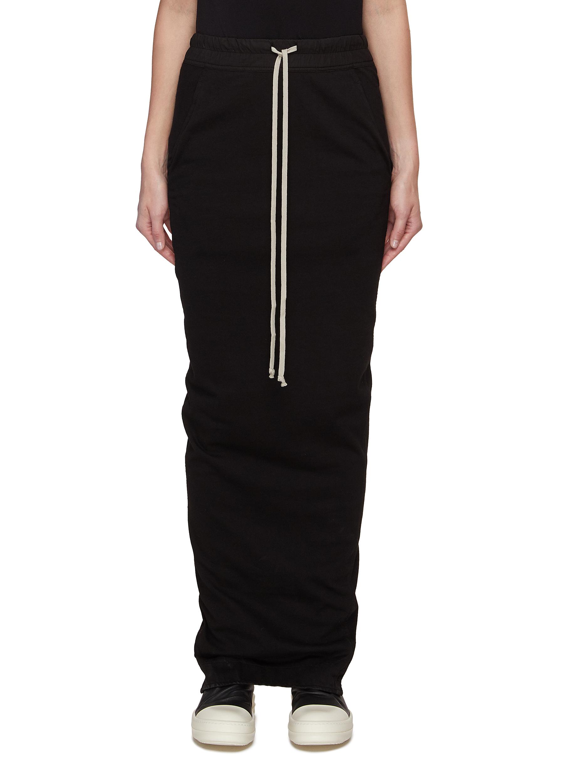 RICK OWENS DRKSHDW | Drawstring Waist Pillar Skirt | Women | Lane