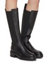 Figure View - Click To Enlarge - AQUAZZURA - Crosby Chelsea Leather Boots