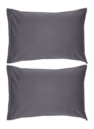 Main View - Click To Enlarge - MALABAR BABY - Bandhini Pillowcase Set of 2 — Grey