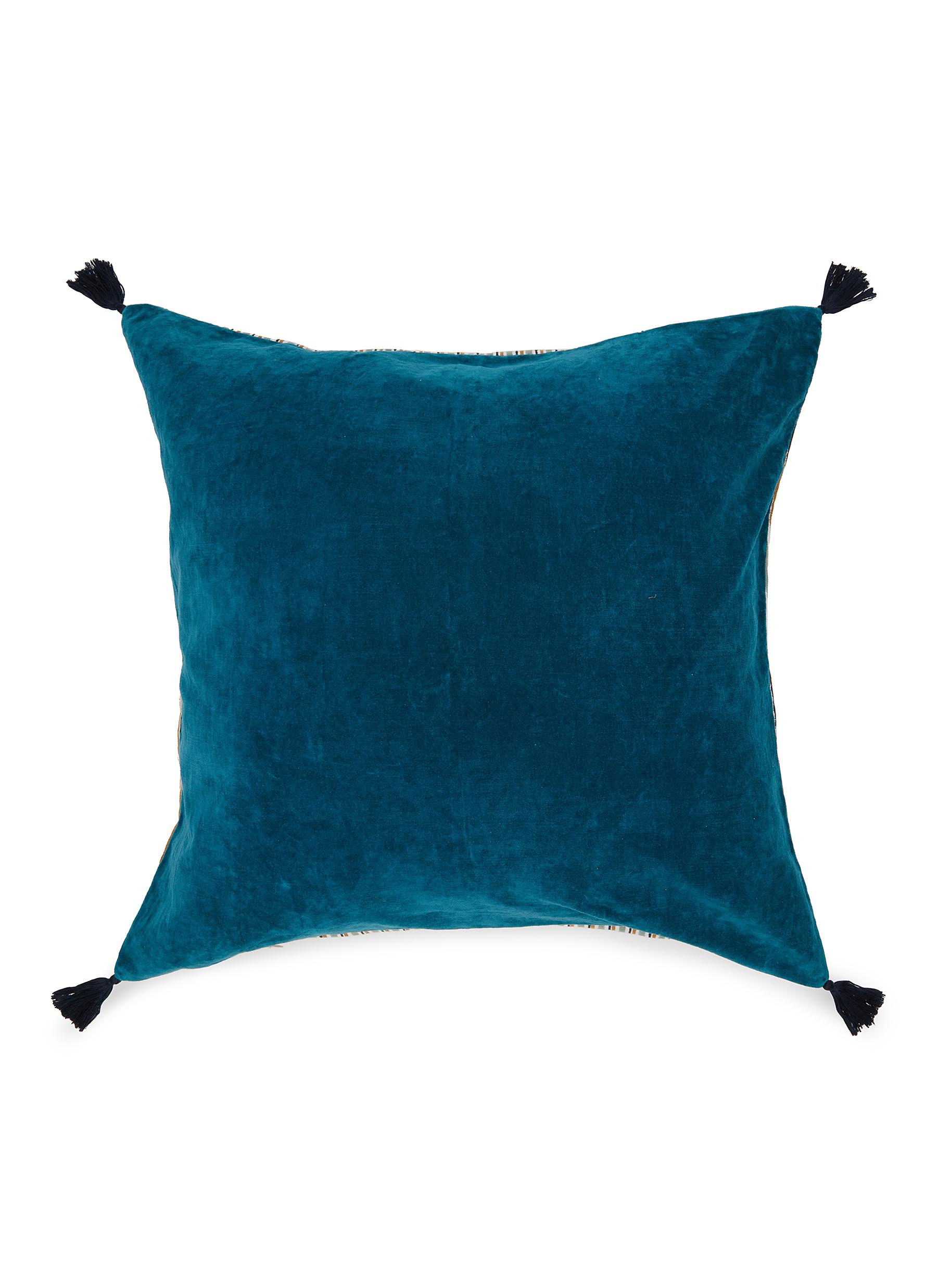 NANTUCKET CUSHION COVER — DARK GREEN