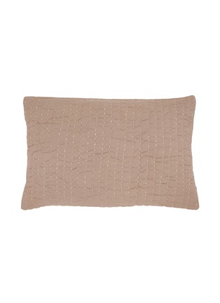 Main View - Click To Enlarge - MALABAR BABY - Tribeca Cushion Cover — Taupe