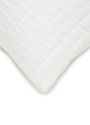Detail View - Click To Enlarge - MALABAR BABY - Greenwich Pillowcase Set of 2 — White