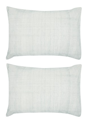 Main View - Click To Enlarge - MALABAR BABY - Nantucket Pillowcase — Set of 2