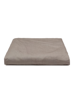 Main View - Click To Enlarge - MALABAR BABY - Tribeca King Size Fitted Sheet — Taupe