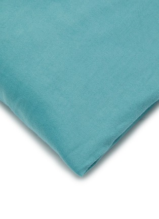 Detail View - Click To Enlarge - MALABAR BABY - Nantucket King Size Fitted Sheet — Dark Green