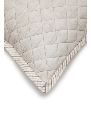 Detail View - Click To Enlarge - MALABAR BABY - Tribeca Pillowcase Set of 2 — Light Taupe