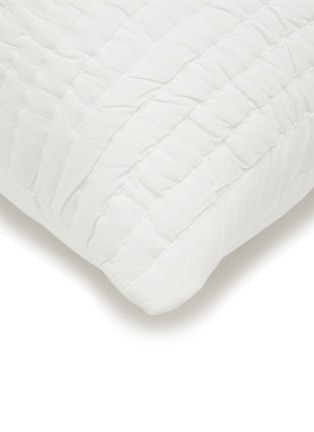 Detail View - Click To Enlarge - MALABAR BABY - Tribeca Cushion Cover — Off-White