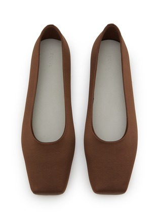 Detail View - Click To Enlarge - EQUIL - Copenhagen Satin Ballerina Flats
